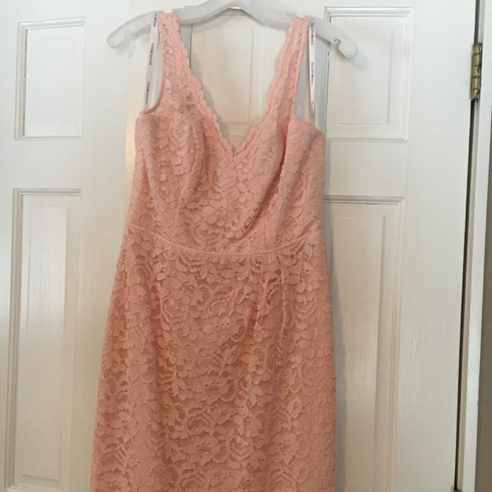 David's Bridal Lace Dress